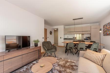 Skiverleih 3-Zimmer-Appartment für 4 Personen (A15) - Résidence les Terrasses de la Vanoise - Champagny-en-Vanoise - TV