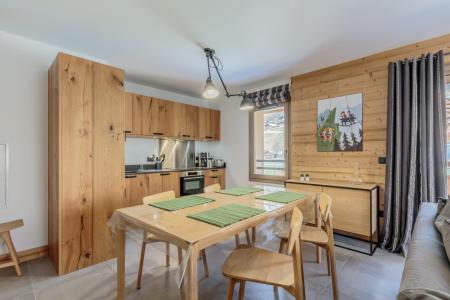 Skiverleih 3-Zimmer-Appartment für 6 Personen (C21) - Résidence les Terrasses de la Vanoise - Champagny-en-Vanoise - Wohnzimmer