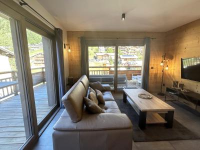 Skiverleih 3-Zimmer-Berghütte für 6 Personen (B24) - Résidence les Terrasses de la Vanoise - Champagny-en-Vanoise - Wohnzimmer