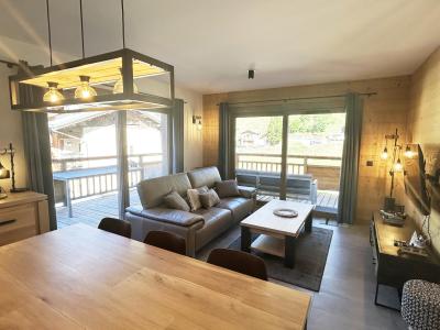 Skiverleih 3-Zimmer-Berghütte für 6 Personen (B24) - Résidence les Terrasses de la Vanoise - Champagny-en-Vanoise - Wohnzimmer