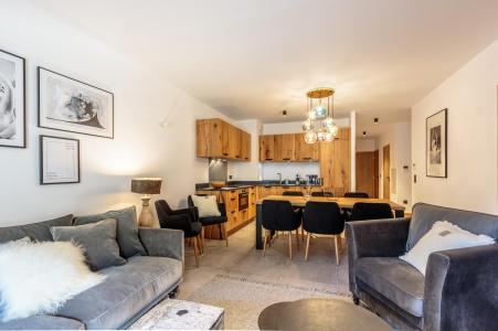 Skiverleih 4-Zimmer-Appartment für 6 Personen (B13) - Résidence les Terrasses de la Vanoise - Champagny-en-Vanoise - Wohnzimmer