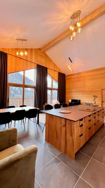 Skiverleih 5-Zimmer-Appartment für 10 Personen (A21) - Résidence les Terrasses de la Vanoise - Champagny-en-Vanoise - Wohnzimmer