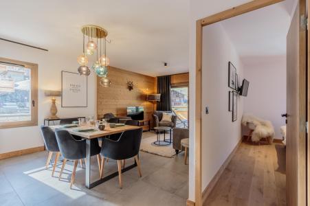 Wynajem na narty Apartament 3 pokojowy z alkową 6 osób (B14) - Résidence les Terrasses de la Vanoise - Champagny-en-Vanoise - Pokój gościnny