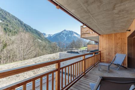 Wynajem na narty Apartament 4 pokojowy 6 osób (B13) - Résidence les Terrasses de la Vanoise - Champagny-en-Vanoise - Balkon