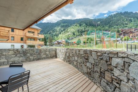 Location au ski Appartement 2 pièces 4 personnes (C01) - Résidence les Terrasses de la Vanoise - Champagny-en-Vanoise - Terrasse