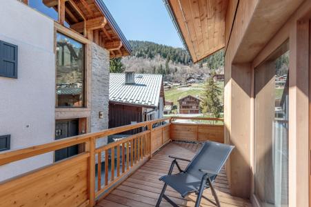 Location au ski Appartement 3 pièces 4 personnes (A15) - Résidence les Terrasses de la Vanoise - Champagny-en-Vanoise - Balcon