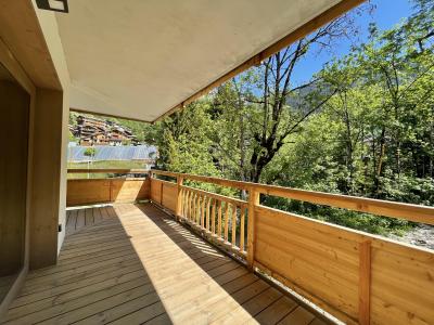 Location au ski Appartement 3 pièces 6 personnes (C11) - Résidence les Terrasses de la Vanoise - Champagny-en-Vanoise - Balcon