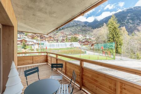 Location au ski Appartement 3 pièces coin montagne 6 personnes (B15) - Résidence les Terrasses de la Vanoise - Champagny-en-Vanoise - Balcon