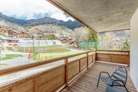 Location au ski Appartement 3 pièces coin montagne 6 personnes (B15) - Résidence les Terrasses de la Vanoise - Champagny-en-Vanoise - Balcon