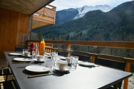 Location au ski Appartement 4 pièces coin montagne 8 personnes (B11) - Résidence les Terrasses de la Vanoise - Champagny-en-Vanoise - Balcon