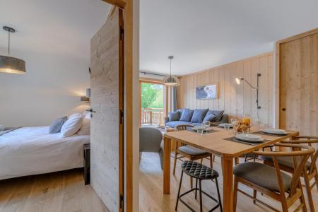 Rent in ski resort 2 room apartment 4 people - Résidence Terrésens L'étoile de la Vanoise - Champagny-en-Vanoise - Living room