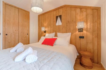 Rent in ski resort 4 room apartment 6 people - Résidence Terrésens L'étoile de la Vanoise - Champagny-en-Vanoise - Bedroom