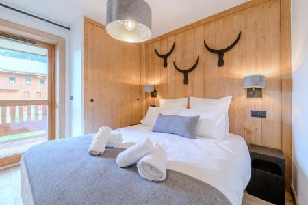 Rent in ski resort 4 room apartment 6 people - Résidence Terrésens L'étoile de la Vanoise - Champagny-en-Vanoise - Bedroom