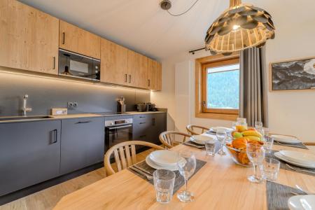 Location au ski Résidence Terrésens L'étoile de la Vanoise - Champagny-en-Vanoise - Coin cuisine