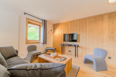 Rent in ski resort Résidence Terrésens L'étoile de la Vanoise - Champagny-en-Vanoise - Living room