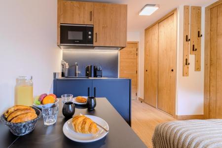 Rent in ski resort Studio 2 people - Résidence Terrésens L'étoile de la Vanoise - Champagny-en-Vanoise