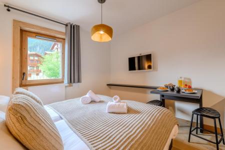 Skiverleih Studio für 2 Personen - Résidence Terrésens L'étoile de la Vanoise - Champagny-en-Vanoise - Schlafbereich