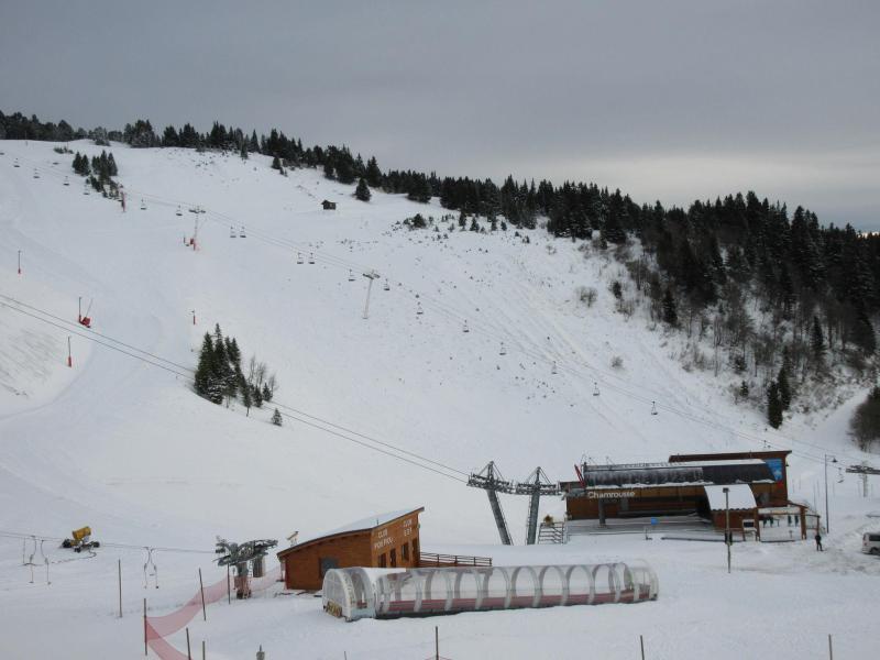 Location au ski Appartement 2 pièces cabine 6 personnes (111) - L'AIGUILLE - Chamrousse - Extérieur hiver
