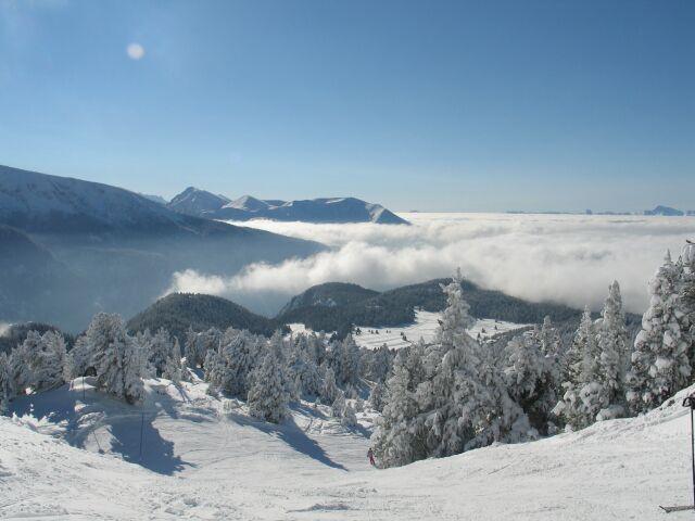 Urlaub in den Bergen 2-Zimmer-Holzhütte für 6 Personen (210) - L'AIGUILLE - Chamrousse - Draußen im Winter