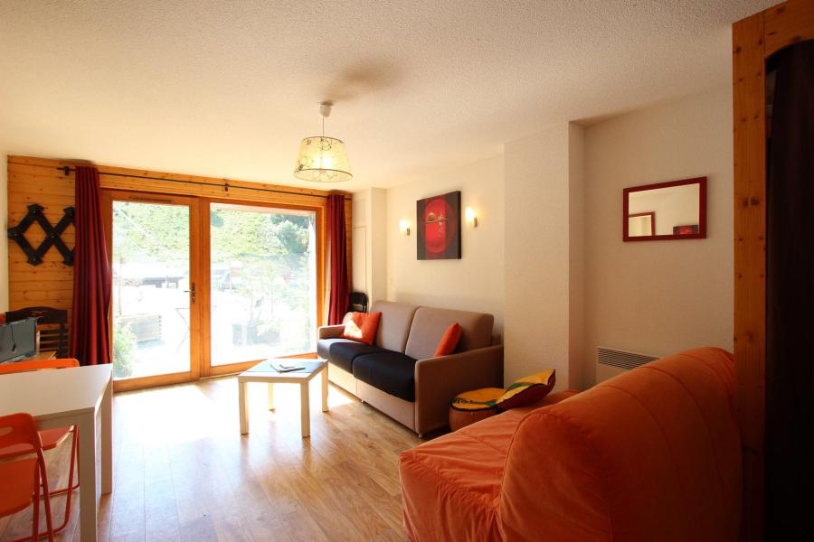 Skiverleih Studio für 4 Personen (002) - Résidence Balcons de Recoin - Chamrousse - Wohnzimmer