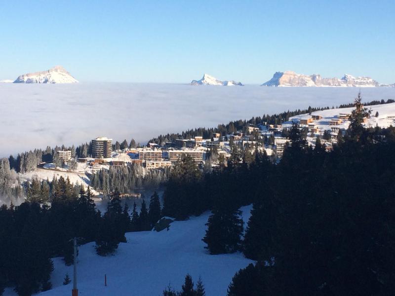 Rent in ski resort Studio cabin 4 people (104) - Résidence l'Edelweiss - Chamrousse - Winter outside