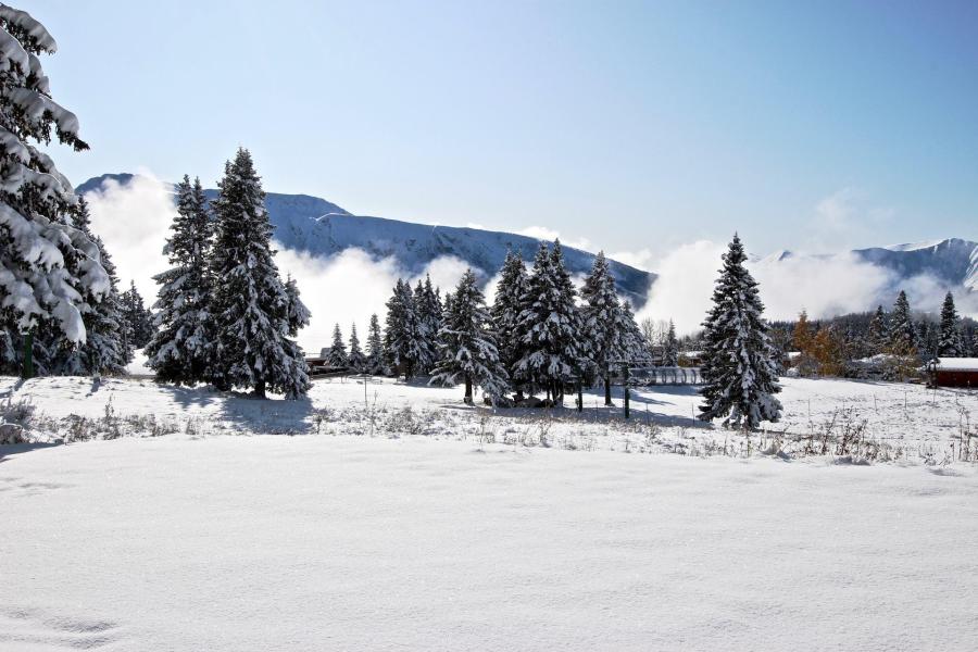 Аренда на лыжном курорте Квартира студия кабина для 4 чел. (409) - Résidence l'Edelweiss - Chamrousse - зимой под открытым небом