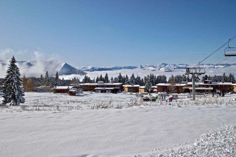 Location au ski Studio cabine 4 personnes (308) - Résidence l'Eterlou - Chamrousse - Extérieur hiver