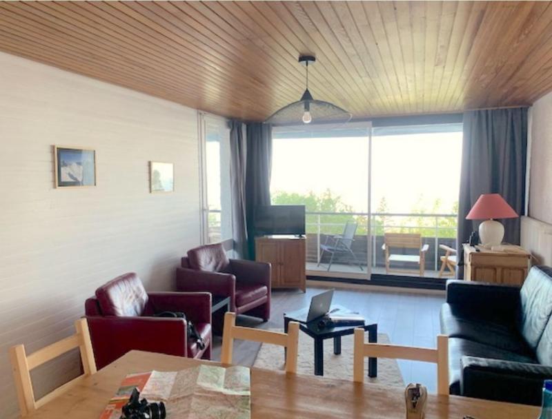 Rent in ski resort 3 room apartment 8 people (102) - Résidence la Croisette - Chamrousse - Living room