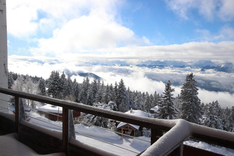 Rent in ski resort 2 room apartment 6 people (010) - Résidence la Grive - Chamrousse - Balcony