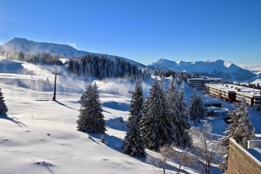 Vacances en montagne Studio 4 personnes (042) - Résidence la Lauzière - Chamrousse - Extérieur hiver