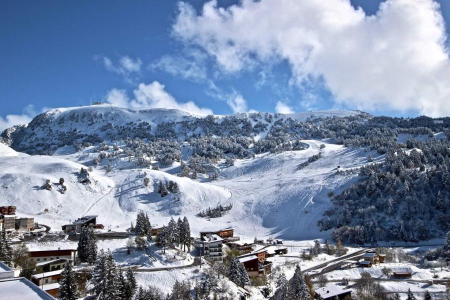 Аренда на лыжном курорте Апартаменты 2 комнат 6 чел. (606) - Résidence le Cap 2000 - Chamrousse - зимой под открытым небом