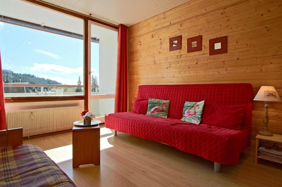 Rent in ski resort Studio 4 people (103) - Résidence le Chamois - Chamrousse - Living room