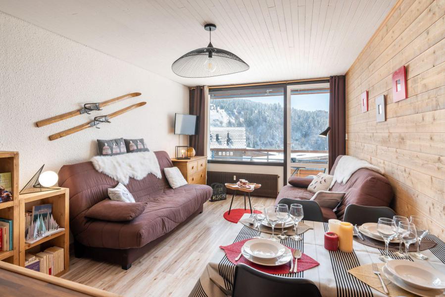 Аренда на лыжном курорте Квартира студия для 4 чел. (303) - Résidence le Chamois - Chamrousse - Салон