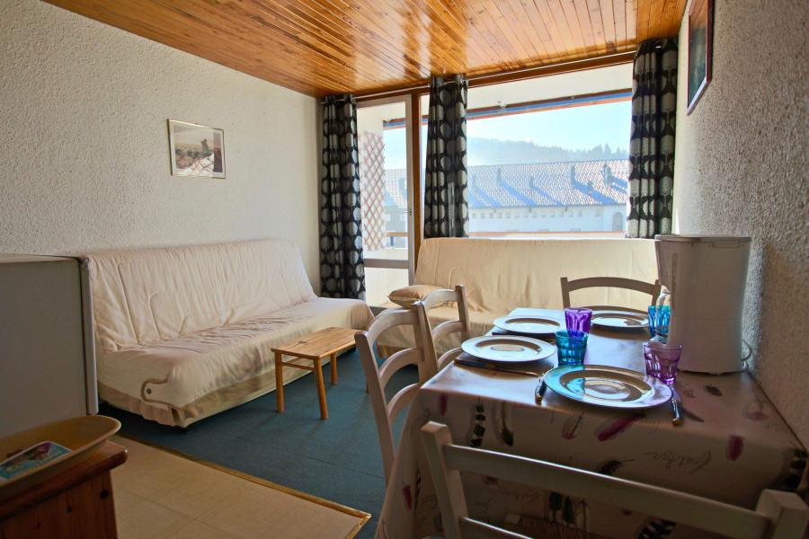 Ski verhuur Studio bergnis 4 personen (108) - Résidence le Chamois - Chamrousse - Woonkamer