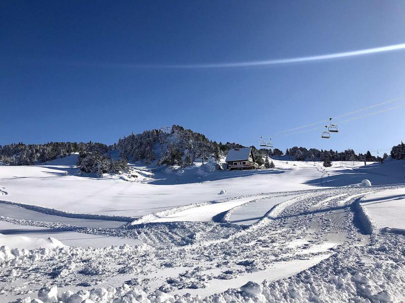 Ski verhuur Studio 4 personen (716) - Résidence le Claret - Chamrousse - Buiten winter