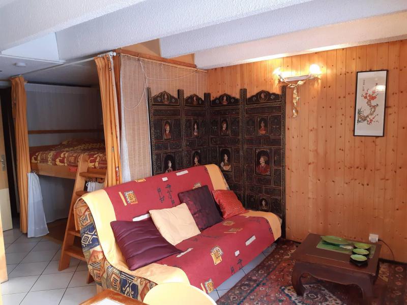 Ski verhuur Studio bergnis 4 personen (0001) - Résidence le Vernon - Chamrousse - Woonkamer