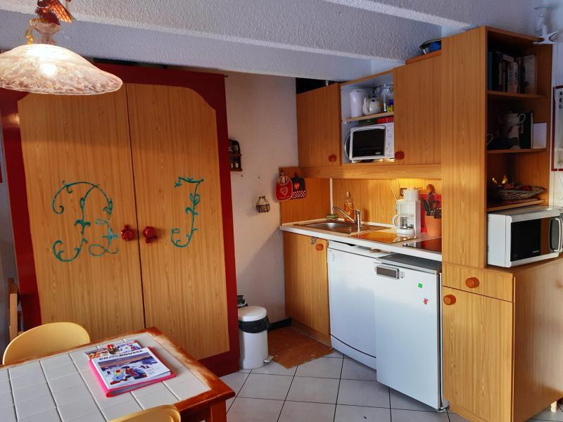 Ski verhuur Studio bergnis 4 personen (0001) - Résidence le Vernon - Chamrousse - Woonkamer