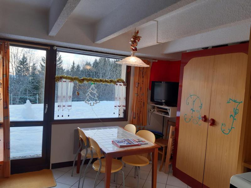 Ski verhuur Studio bergnis 4 personen (0001) - Résidence le Vernon - Chamrousse - Woonkamer