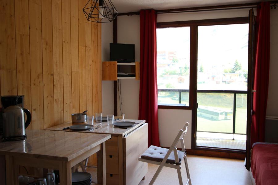 Rent in ski resort Studio sleeping corner 4 people (1118) - Résidence le Vernon - Chamrousse - Living room