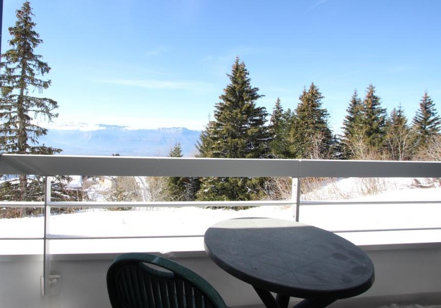 Rent in ski resort Studio 3 people (007) - Résidence les Carlines - Chamrousse - Balcony