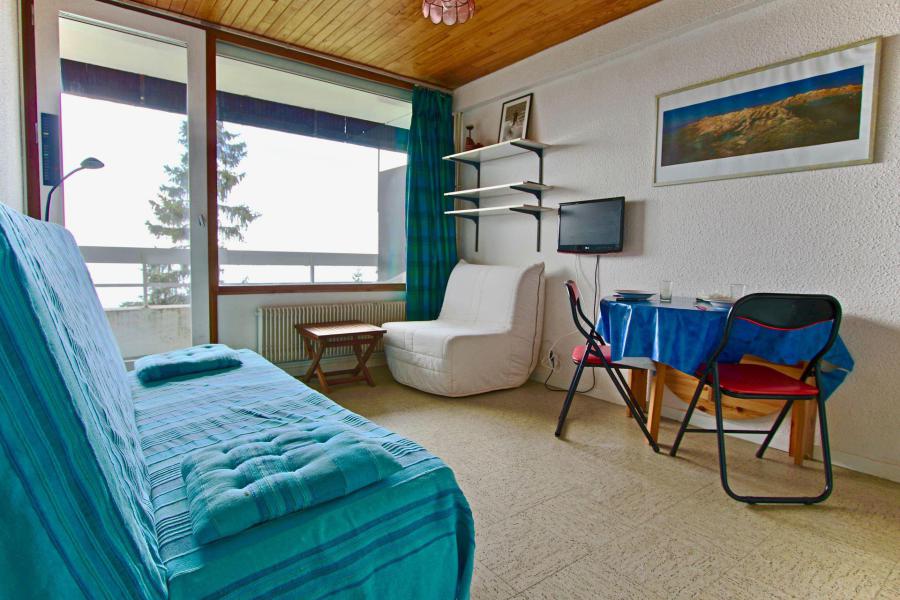 Rent in ski resort Studio 3 people (010) - Résidence les Carlines - Chamrousse - Living room