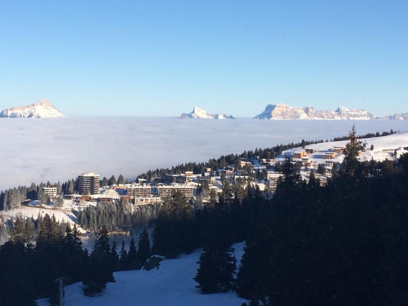 Location au ski Résidence les Jonquilles - Chamrousse - Extérieur hiver