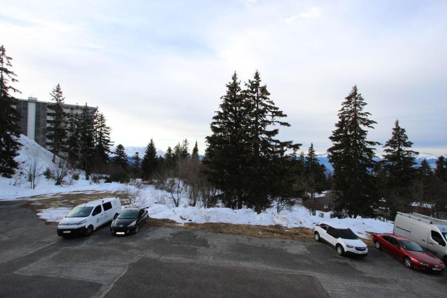 Vacances en montagne Studio cabine 4 personnes (022) - Résidence les Marmottes - Chamrousse - Extérieur hiver