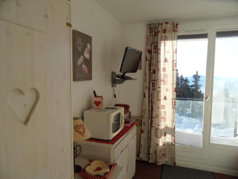 Аренда на лыжном курорте Квартира студия кабина для 4 чел. (308) - Résidence les Marmottes - Chamrousse - Салон
