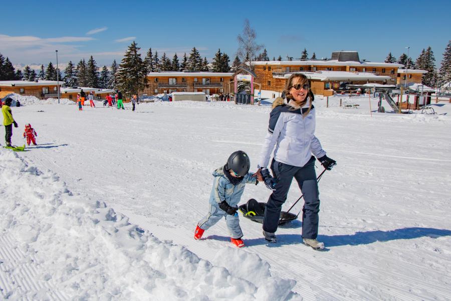 Vacances en montagne Résidence les Villages du Bachat - Chamrousse - Extérieur hiver