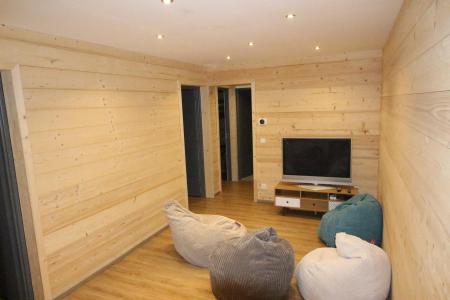 Ski verhuur Chalet duplex 5 kamers 12 personen - Chalet Bonhomme - Chamrousse - Woonkamer