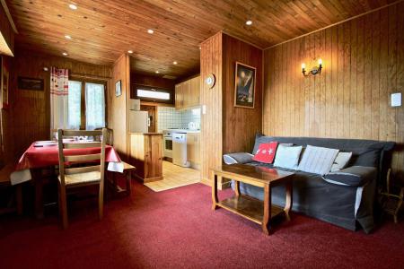 Ski verhuur Appartement 4 kamers 8 personen (1) - Chalet Bout au Vent - Chamrousse - Woonkamer