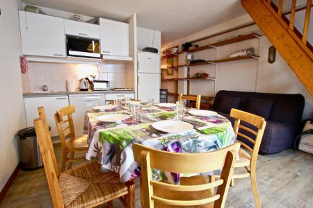 Skiverleih 2-Zimmer-Holzhütte für 7 Personen (306) - L'AIGUILLE - Chamrousse - Wohnzimmer