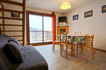 Ski verhuur Appartement 2 kabine kamers 7 personen (306) - L'AIGUILLE - Chamrousse - Woonkamer