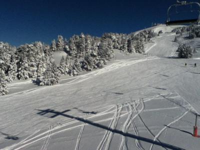 Location au ski Studio 4 personnes (031) - Résidence la Lauzière - Chamrousse - Extérieur hiver